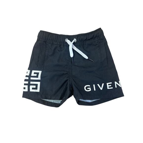 Givenchy  4G Logo Swim Shorts/Trunks Baby Boy Size 12 months with drawstring bag - Picture 1 of 6